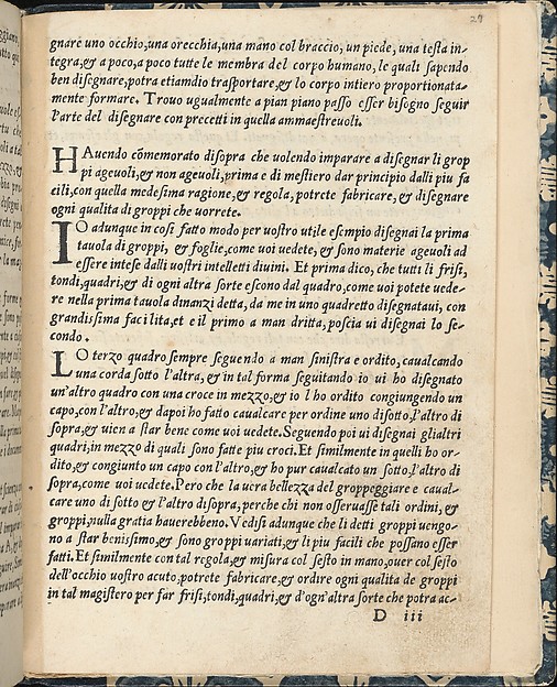 Essempio di recammi, page 27 (recto)