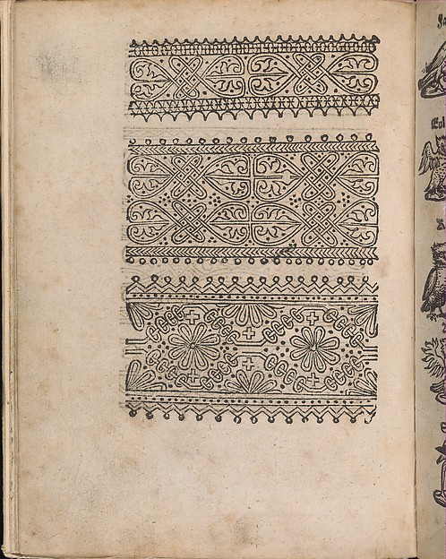 Modelbuch aller Art Nehens vn Stickens (Page 12v)