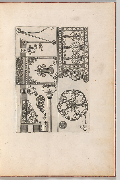 Diverses Pieces de Serruriers, page 6 (recto)