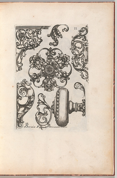 Diverses Pieces de Serruriers, page 12 (recto)