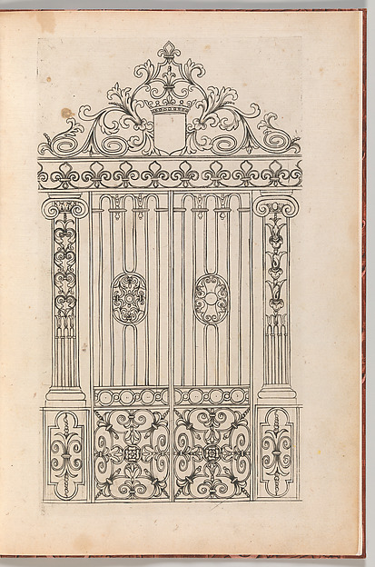 Diverses Pieces de Serruriers, page 17 (recto)