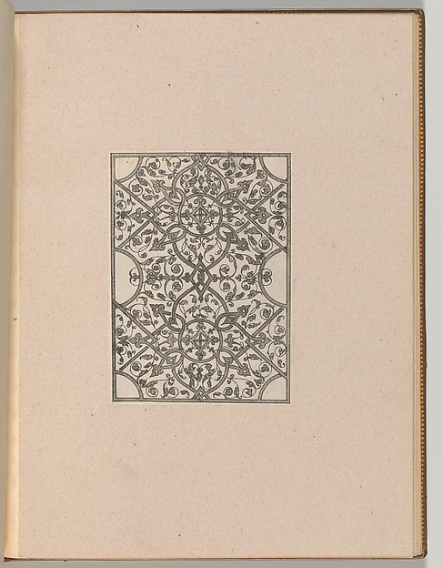 Copies after the 'Livre contenant passement de moresques'