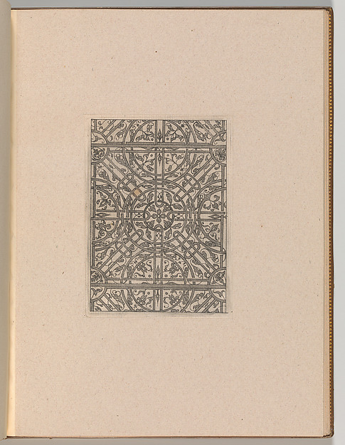 Copies after the 'Livre contenant passement de moresques' (plate 2)