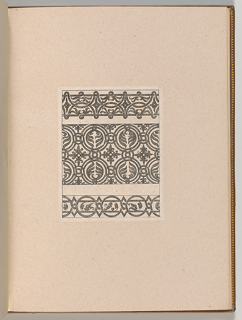Copies after the 'Livre contenant passement de moresques' (plate 15)