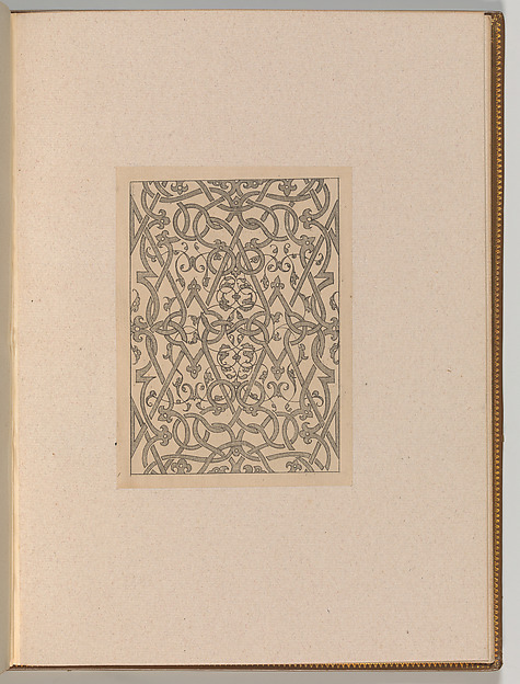 Copies after the 'Livre contenant passement de moresques' (plate 17)