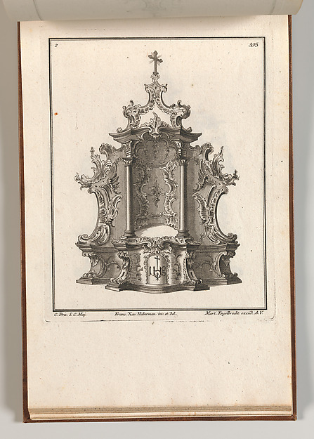 Design for a Tabernacle, plate 2 from "Tabernacle"