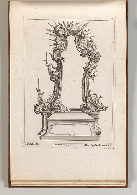 Design for an Altar, Plate 4 from an Untitled Series of Designs for Altars
