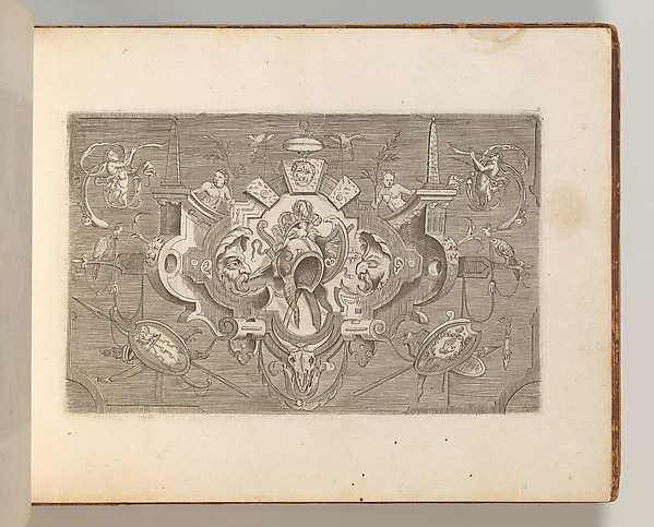 Targhe ed altri ornati di varie e capricciose invenzioni (Cartouches and other ornaments of various and capricious invention, page 2)