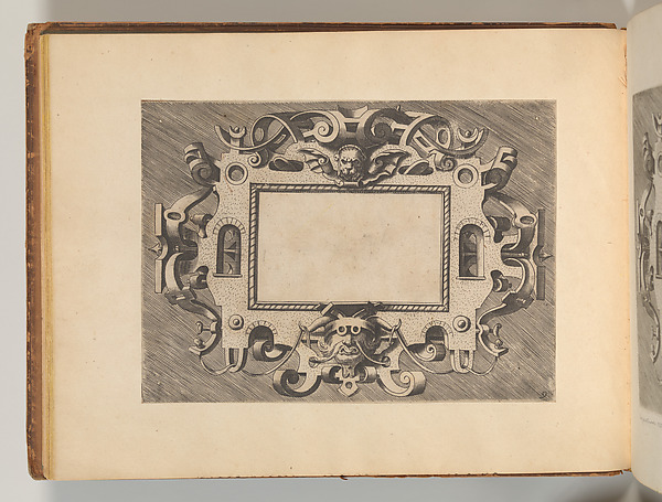 Targhe ed altri ornati di varie e capricciose invenzioni (Cartouches and other ornaments of various and capricious invention, page 15)