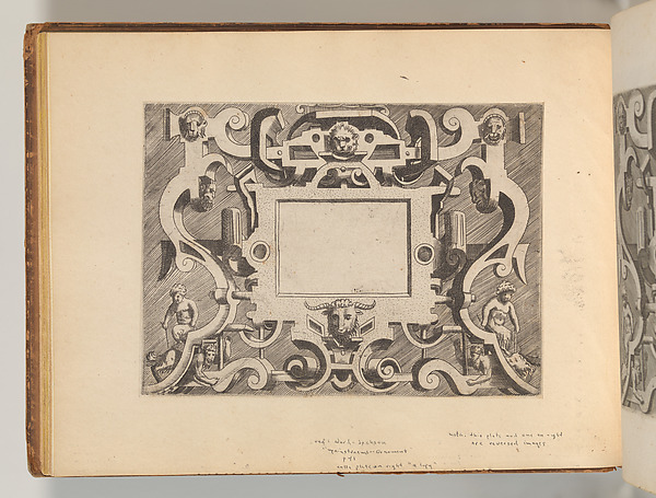 Targhe ed altri ornati di varie e capricciose invenzioni (Cartouches and other ornaments of various and capricious invention, page 19)