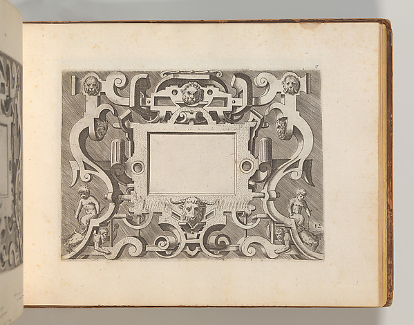 Targhe ed altri ornati di varie e capricciose invenzioni (Cartouches and other ornaments of various and capricious invention, page 20)