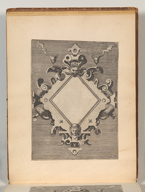 Targhe ed altri ornati di varie e capricciose invenzioni (Cartouches and other ornaments of various and capricious invention, page 23)