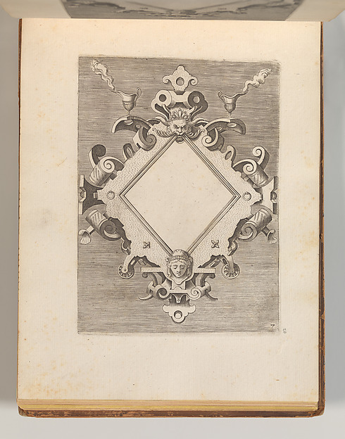 Targhe ed altri ornati di varie e capricciose invenzioni (Cartouches and other ornaments of various and capricious invention, page 24)