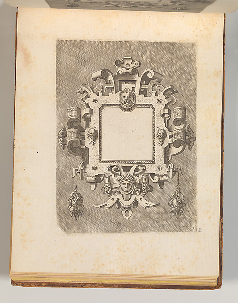 Targhe ed altri ornati di varie e capricciose invenzioni (Cartouches and other ornaments of various and capricious invention, page 31)