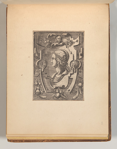 Series of Cartouches, in: Targhe ed altri ornati di varie e capricciose invenzioni (Cartouches and other ornaments of various and capricious invention, page 37)