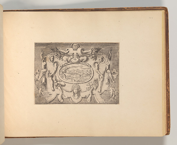 Series of Cartouches, in: Targhe ed altri ornati di varie e capricciose invenzioni (Cartouches and other ornaments of various and capricious invention, page 49)