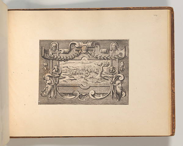 Series of Cartouches, in: Targhe ed altri ornati di varie e capricciose invenzioni (Cartouches and other ornaments of various and capricious invention, page 51)