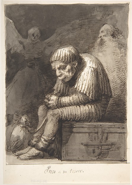 Shackled to His Treasure ("Preso á su tesoro")