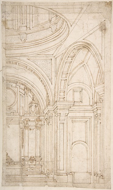Design for the Interior of the East End of a Church