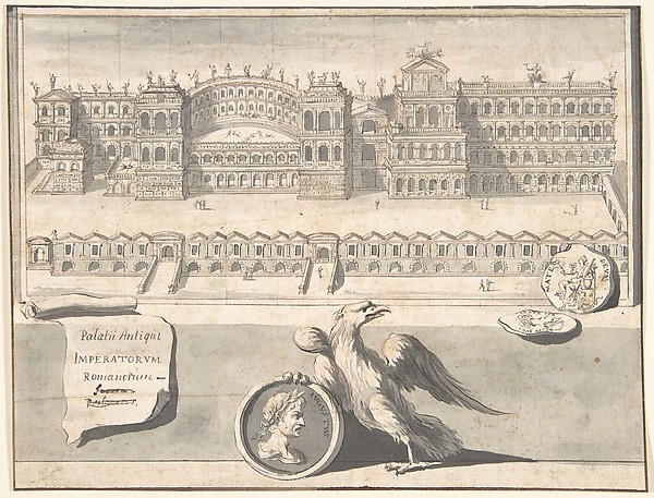 A Reconstructed View of the Palace on the Palantine Hill