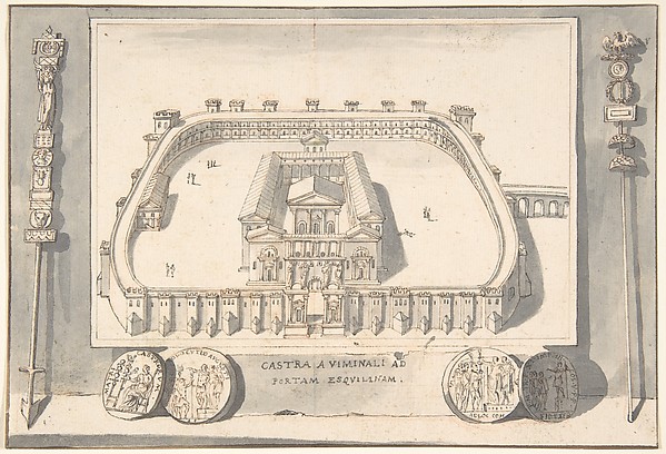 A Reconstruction of a Castle on the Viminal Hill at the Esqualine Gate