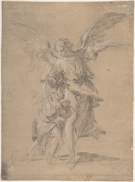 Tobias and the Angel by Anonymous, Spanish, 17th century