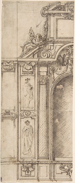 Left Half of the Design for an Altar