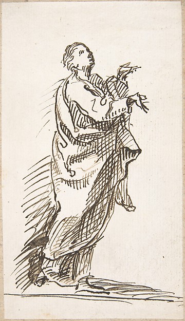 Standing Saint (Apostle?)