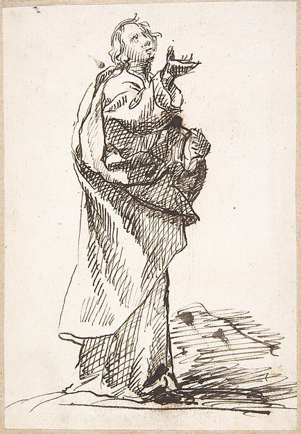 Standing Saint (apostle?)