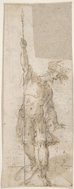 Standing Soldier with a Spear