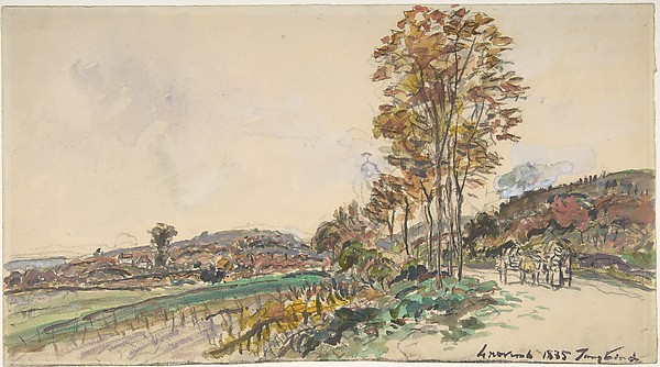 Road near La Côte-Saint-André