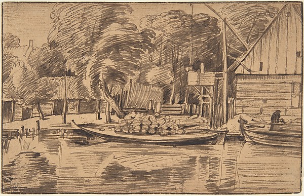 Landscape with a Canal in the Foreground