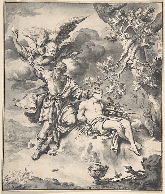 The Sacrifice of Isaac by Willem van Mieris