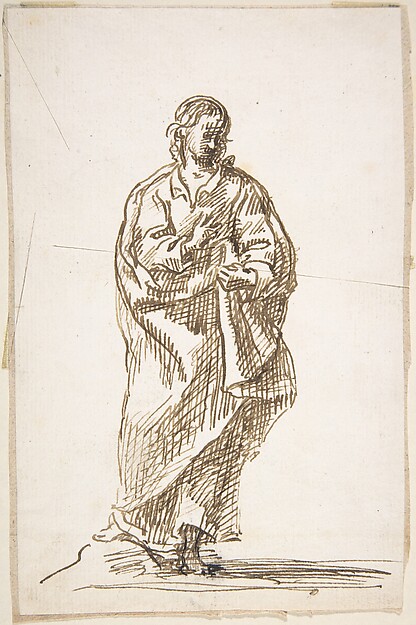 Standing Saint (Apostle?)