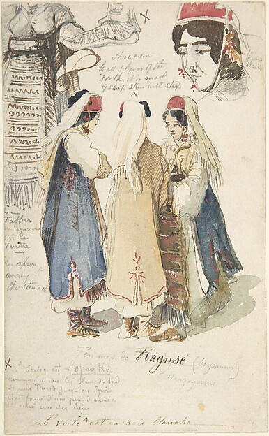 Peasant women from Ragusa