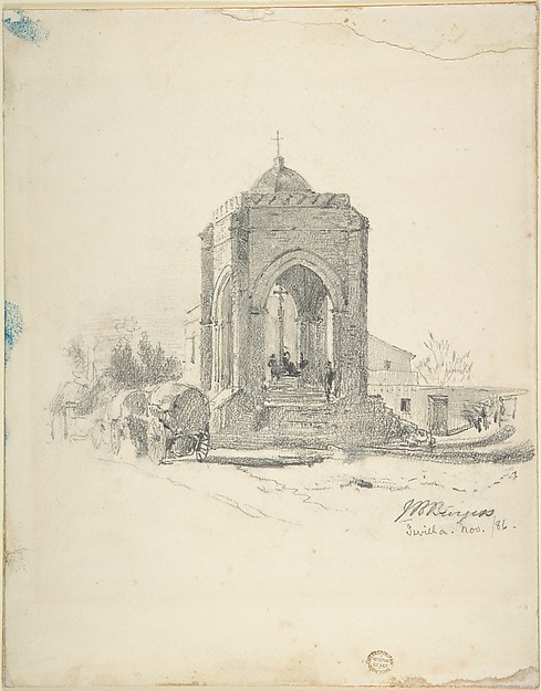 Wayside Temple Near Seville by John Bagnold Burgess, The Metropolitan Museum of Art