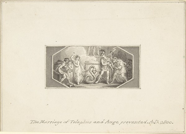 The Marriage of Telephus and Auge prevented