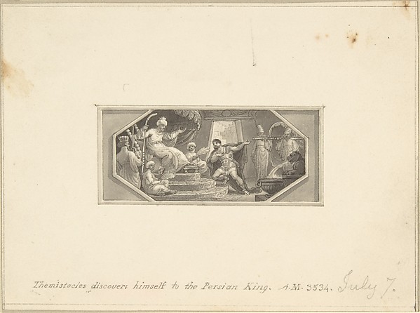 Themistocles Discovers Himself to the Persian King