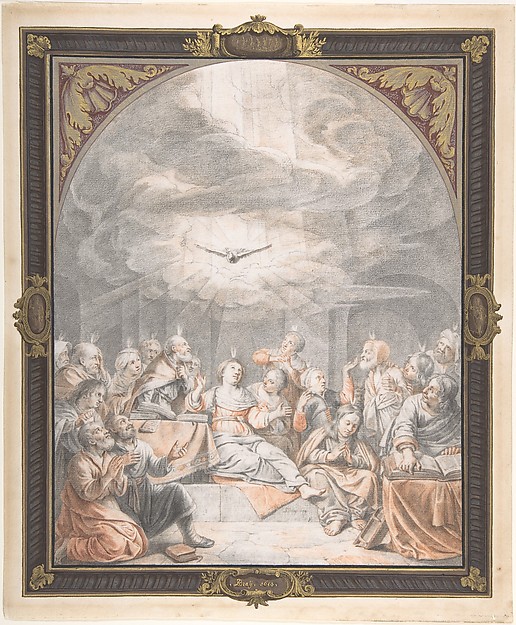 The Pentecost by Salomon de Bray