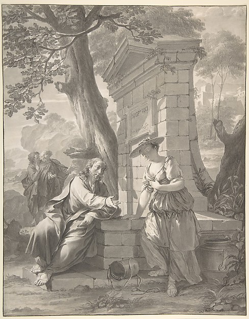 Christ and the Woman of Samaria by Nicholas Verkolje