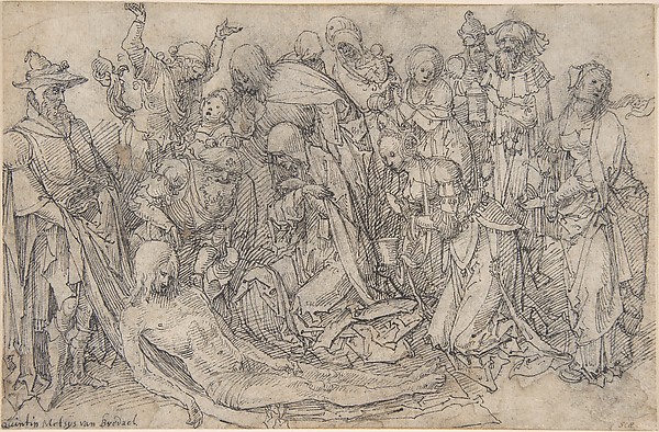 The Lamentation by Jan de Beer