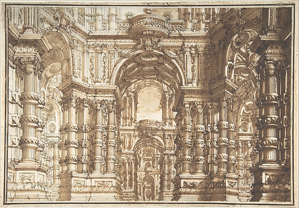 Drawing for an Opera Set