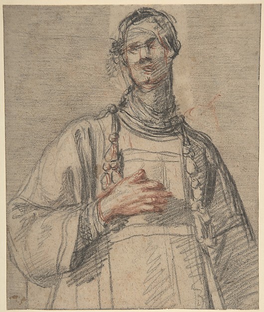 Figure of a Cleric in Half-Length