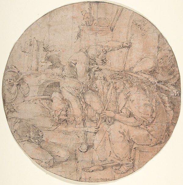 The Crowning with Thorns by Lucas van Leyden