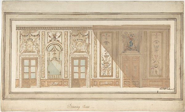 Design for Decoration of a Drawing Room