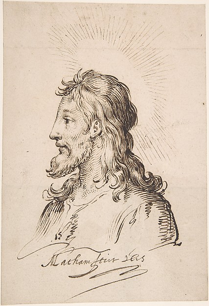 Head of Christ by Jacob Matham