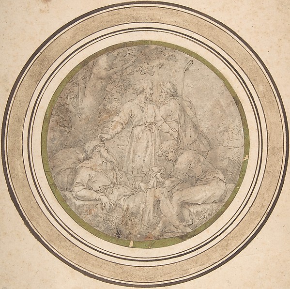 The Drunkenness of Noah by Friedrich Sustris