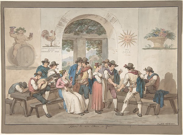 Interior of a Roman Inn