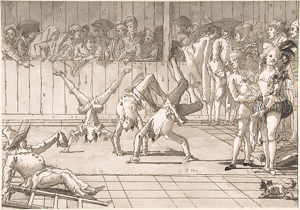 Scene of Contemporary Life: The Acrobats