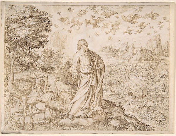 The Creation of the Fish and the Birds